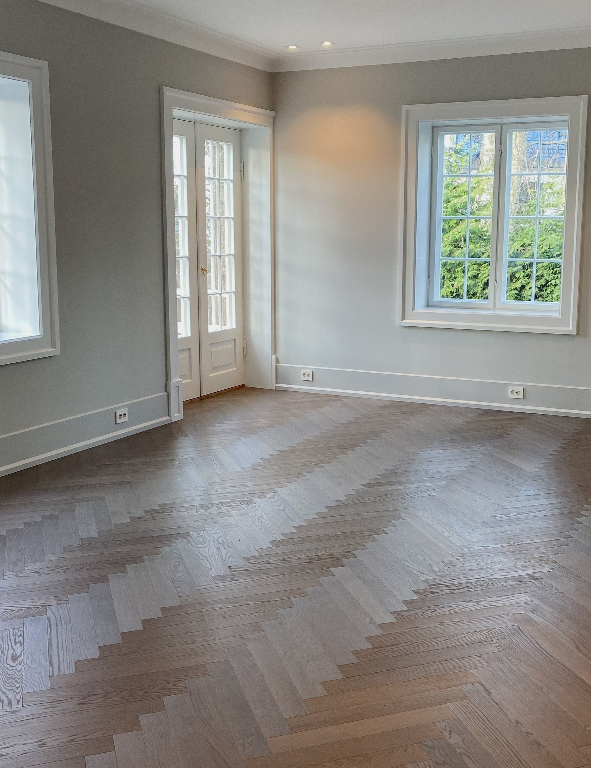 Klassisk eleganse med fiskeben - Frogner villa