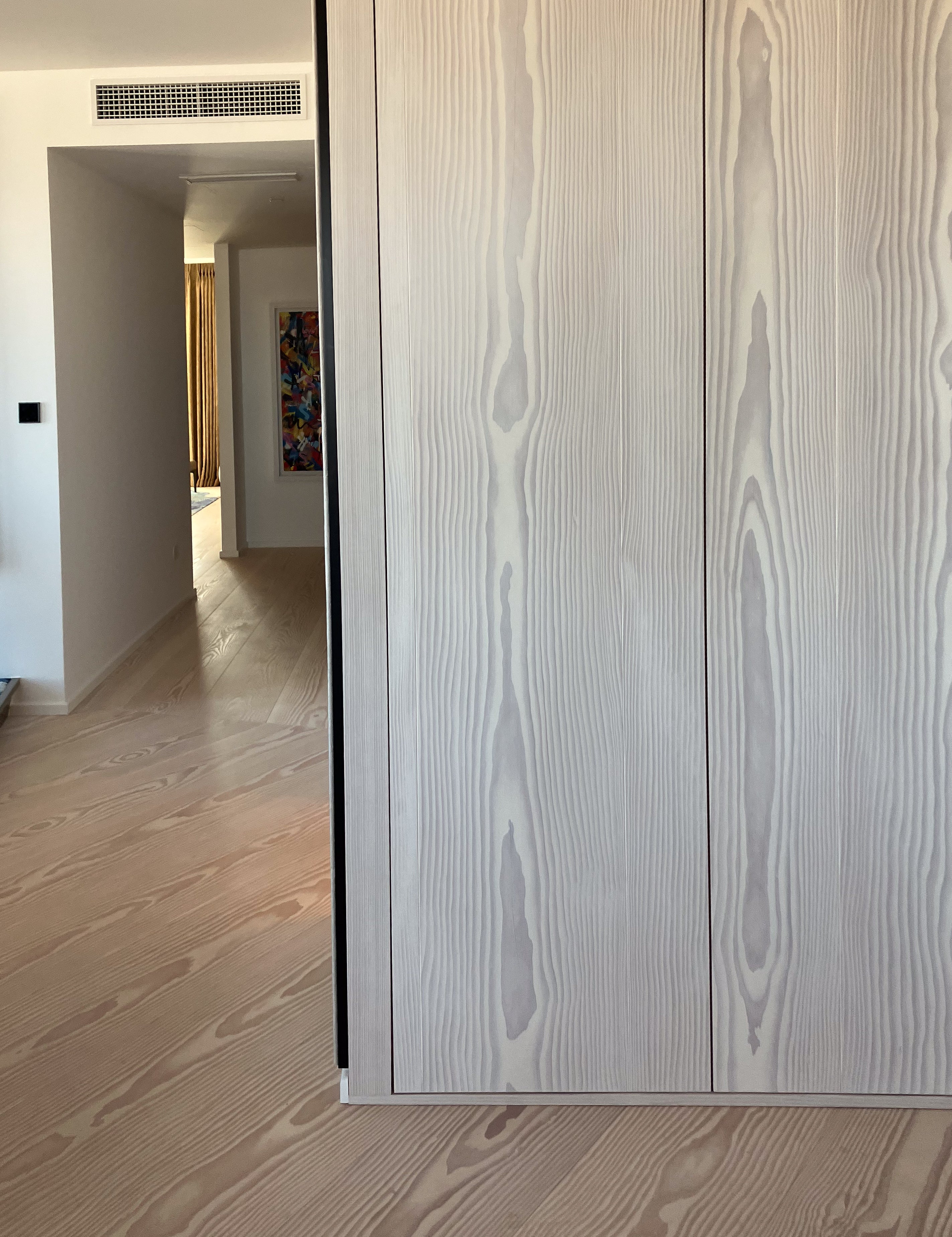 Douglasgran gulv inspirasjon detalj